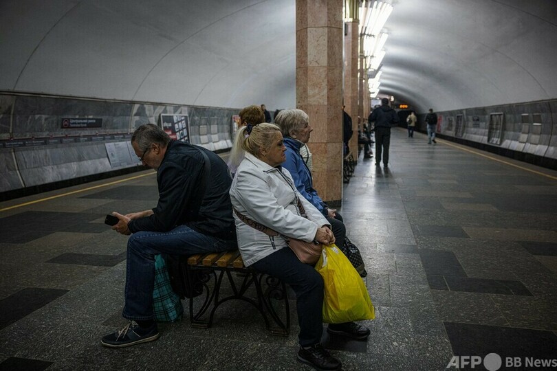 ウクライナ北東部ハルキウ、地下鉄再開