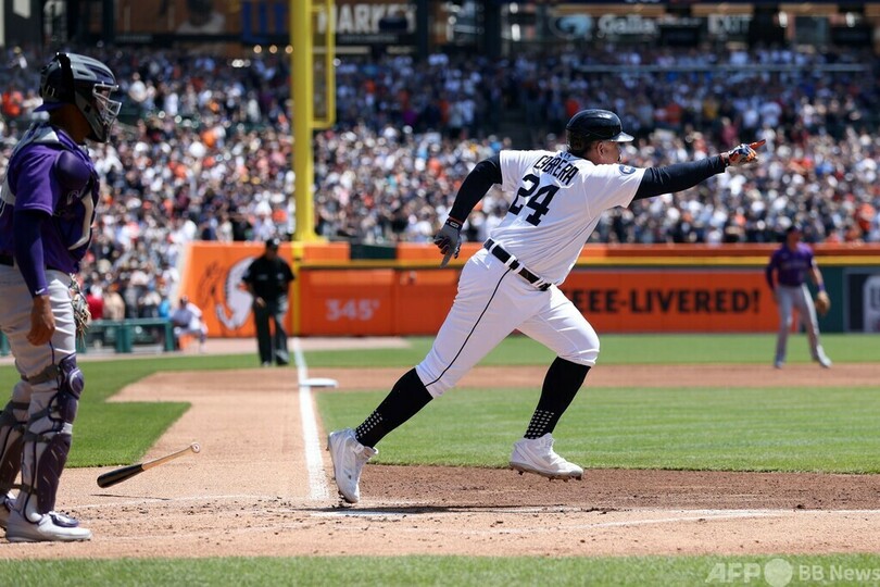 カブレラが通算3000安打 MLB史上33人目の快挙