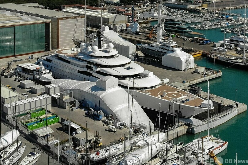 プーチン氏が所有か 伊当局、豪華ヨットを捜査