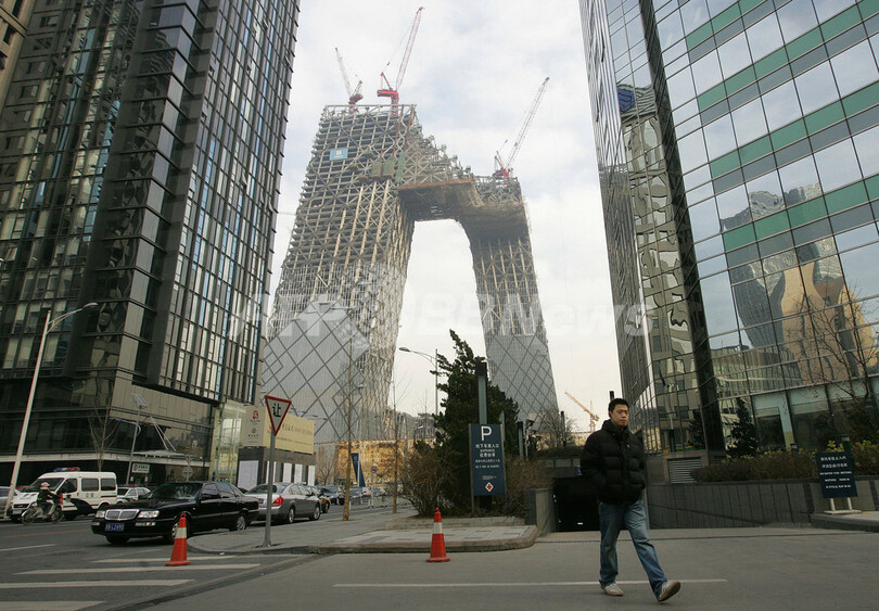 現代版「ピサの斜塔」? 北京に世界一先進的なオフィスビル建設中