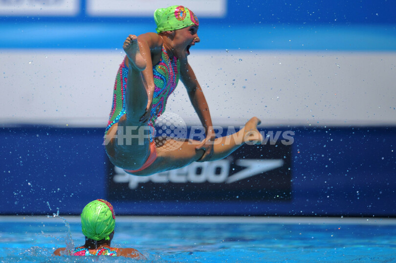 スペインがシンクロFCを制して初の金メダル 日本は5位、世界水泳