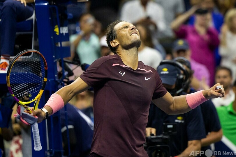 ナダルが全米OP3回戦進出 ラケットで鼻負傷するアクシデントも