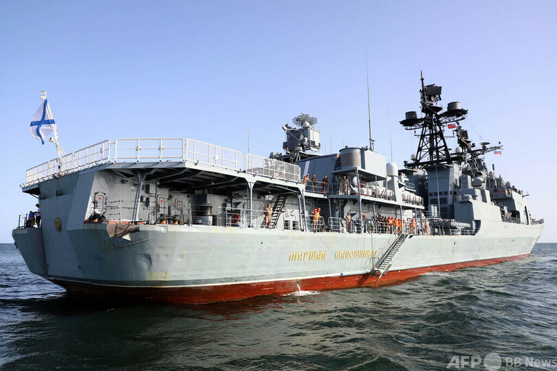 中ロとイラン、海上合同軍事演習 オマーン湾で