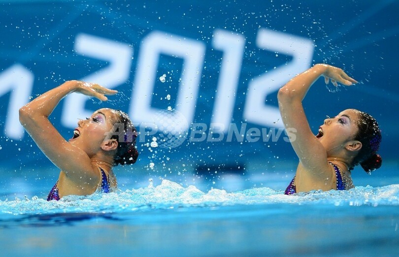 乾/小林組、シンクロナイズドスイミング・デュエットで5位