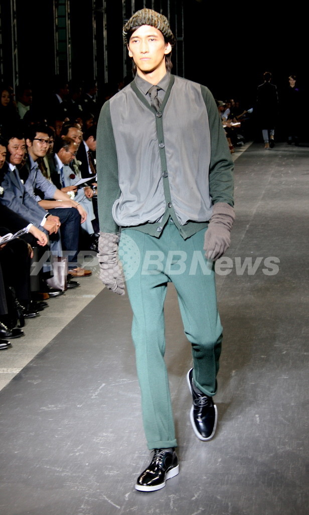ランバン、都内で08/09年秋冬メンズコレクションを披露