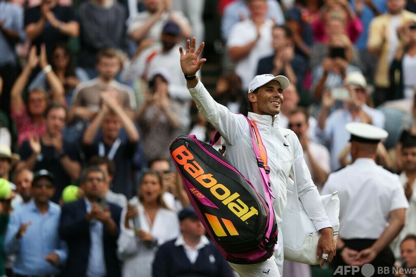 ナダル、死闘制し4強も出場継続は「明言できない」 ウィンブルドン