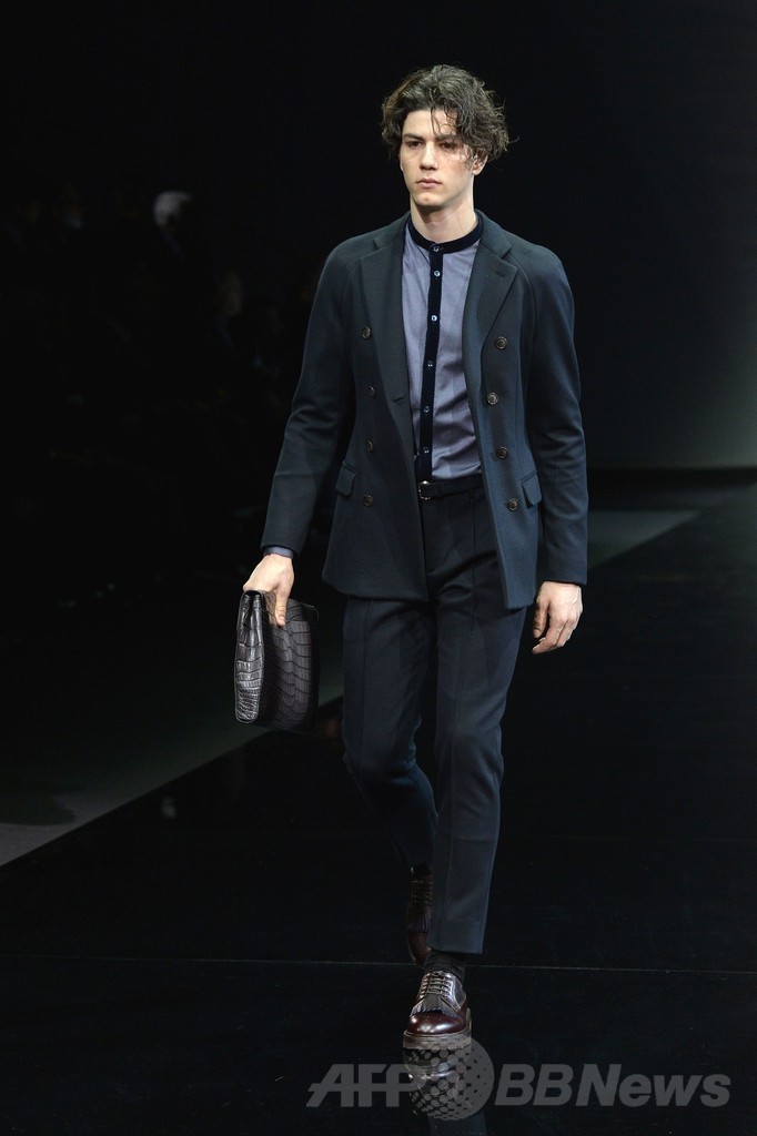 ＜14/15年秋冬ミラノ・メンズコレクション＞ジョルジオ アルマーニ