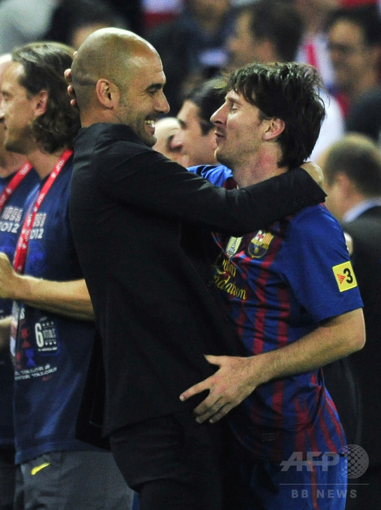 ペップ監督がメッシの移籍報道を否定、終身バルサを望む