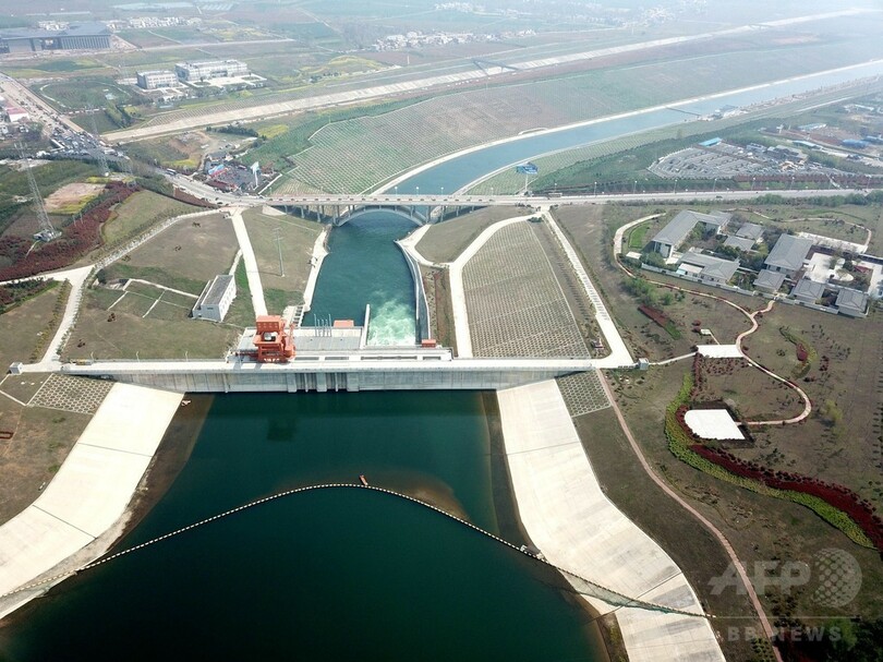 飲料水を中国南部から北部へ届ける「南水北調」 5310万人に恩恵