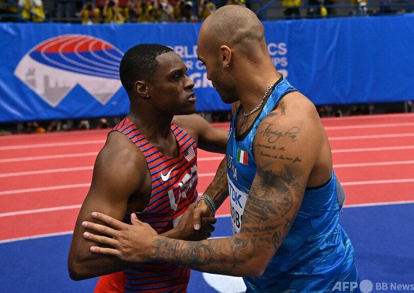 五輪100m王者ヤコブスが男子60ｍ制覇、世界室内陸上