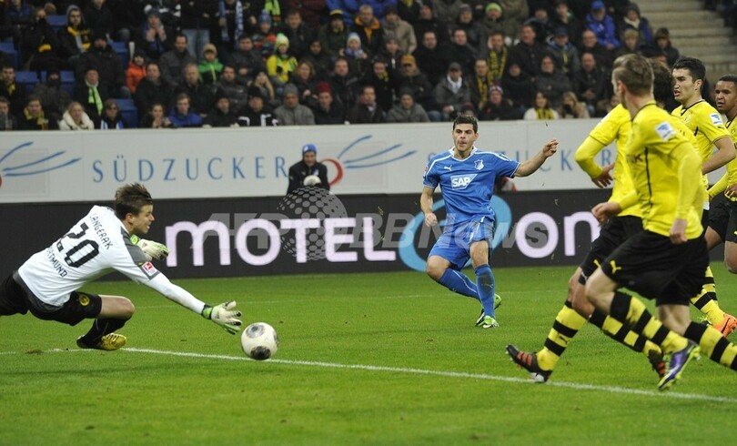 ドルトムント、ホッフェンハイムと引き分ける