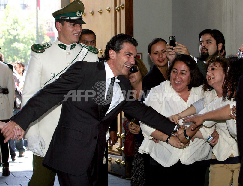 アントニオ・バンデラス＆メラニー・グリフィス夫妻、モネダ宮殿を訪問