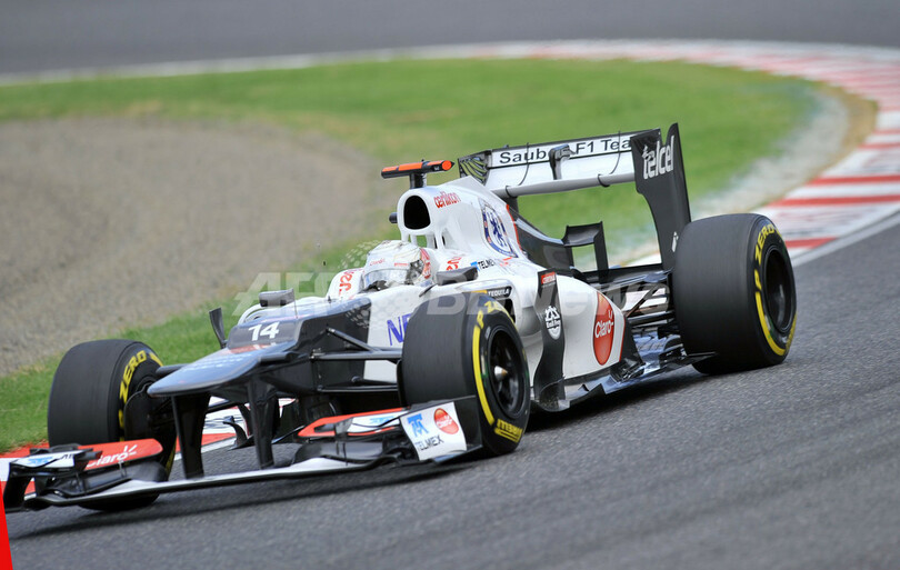 ベッテルがポールポジション獲得、可夢偉は3番グリッド 日本GP