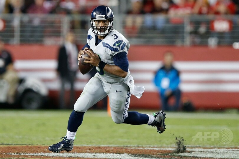 シーホークス、リンチとウィルソンの活躍で49ersに快勝