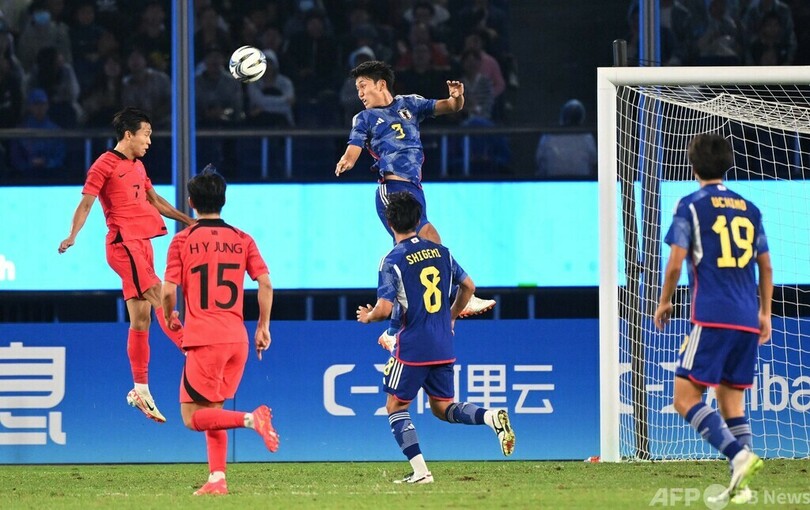 サッカー男子日本は銀メダル 韓国に逆転負け アジア大会