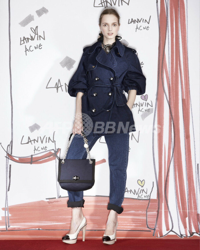 「ランバン」が「アクネ」とコラボ、デニム・コレクションを09年1月発売