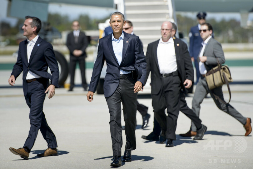 「トランプ氏が米大統領なるとは思わない」、オバマ大統領