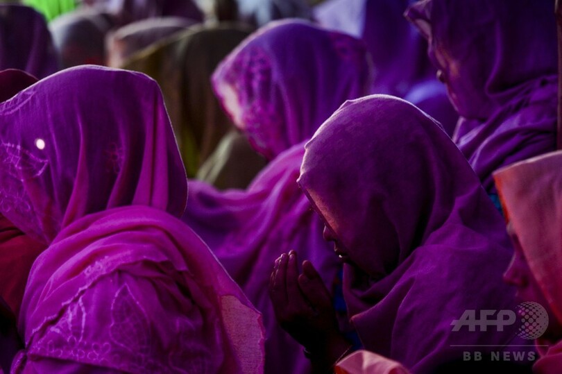 ロヒンギャ難民女性に心の平穏、男子禁制の「ウィドーキャンプ」