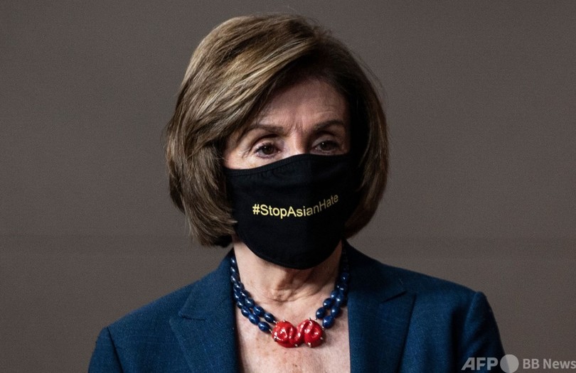 ワクチン拒否の共和党議員は「身勝手」 ペロシ米下院議長