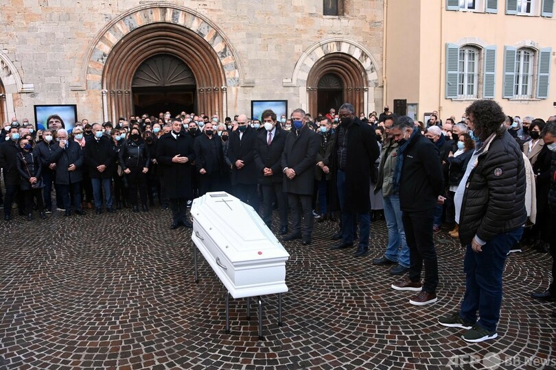 ドミニシ氏の葬儀に約400人参列 元ラグビー仏代表