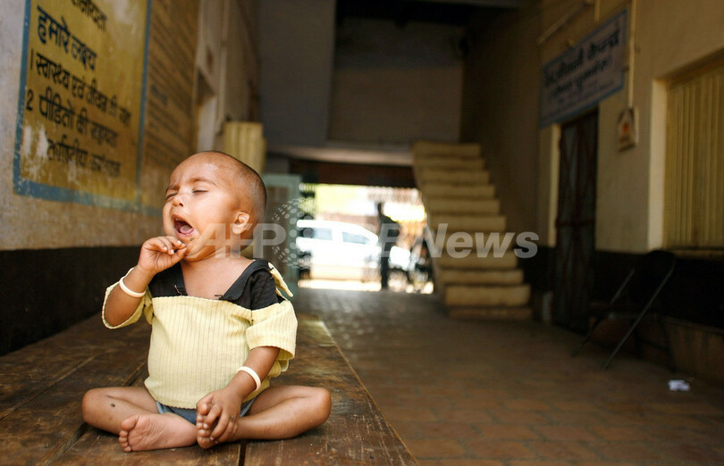 経済成長続くインド、依然深刻な栄養失調