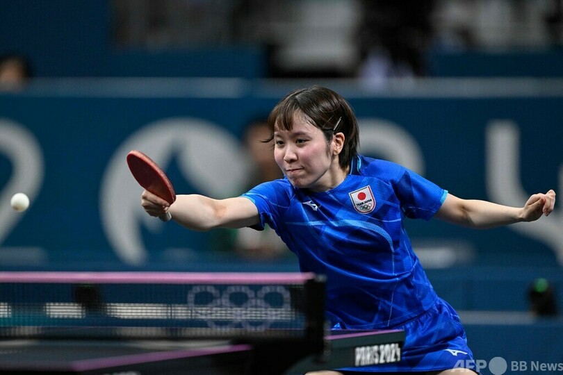 パリ五輪卓球、女子団体日本は銀 中国が全種目制覇