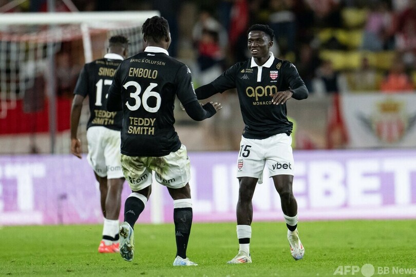 ASモナコが終盤に劇的弾 創設100周年記念試合で勝利 