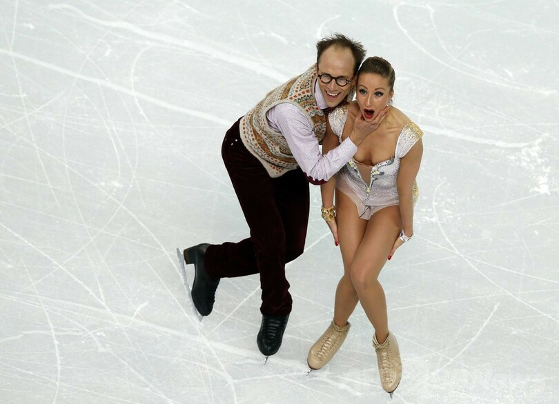 フィギュア団体戦アイスダンスSDで6位のジガンシナ/ガージ組、ソチ五輪