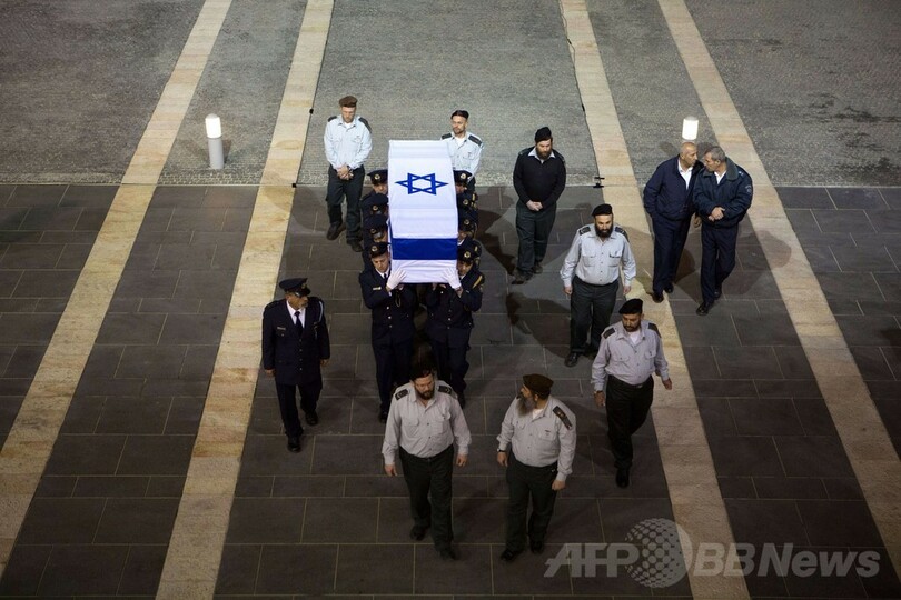 シャロン元首相の国葬始まる、イスラエル