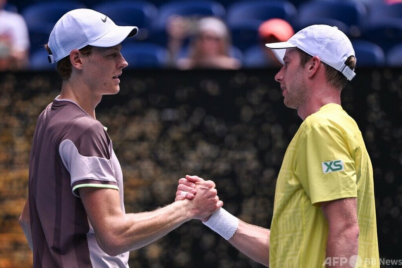 シナーが全豪OP初戦を突破 視線の先にはジョコとの準決勝