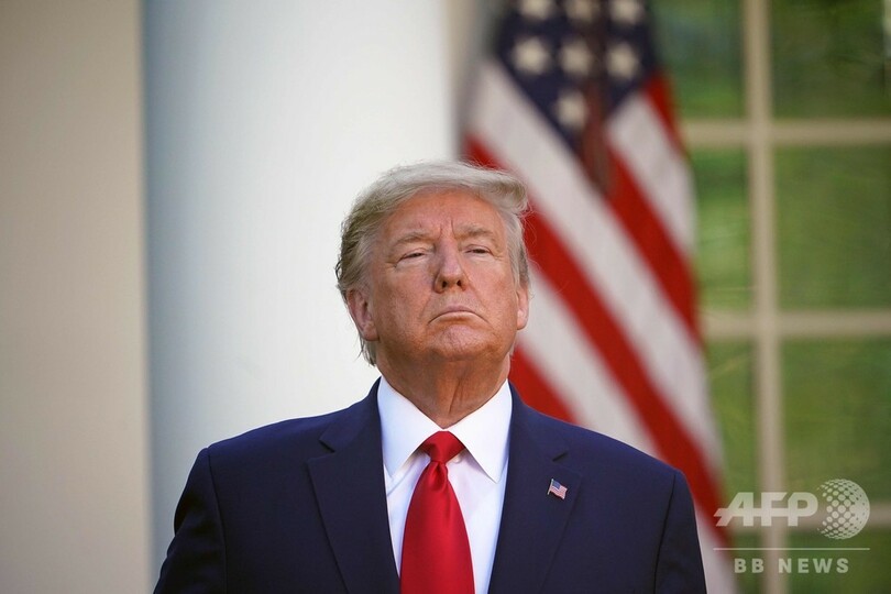 トランプ米大統領、中国の新型コロナ統計を疑問視