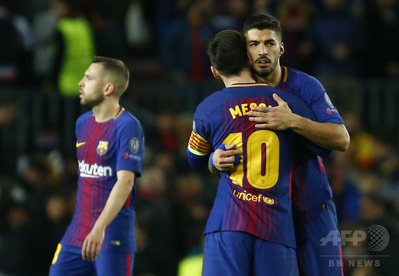 バルサ、OG2発などでローマに先勝 欧州CL4強へ大きく前進