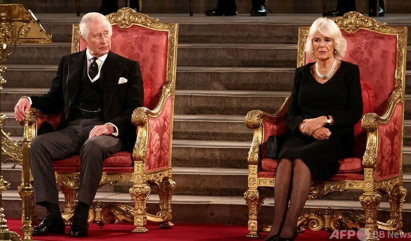 チャールズ英国王、議会演説 即位後初