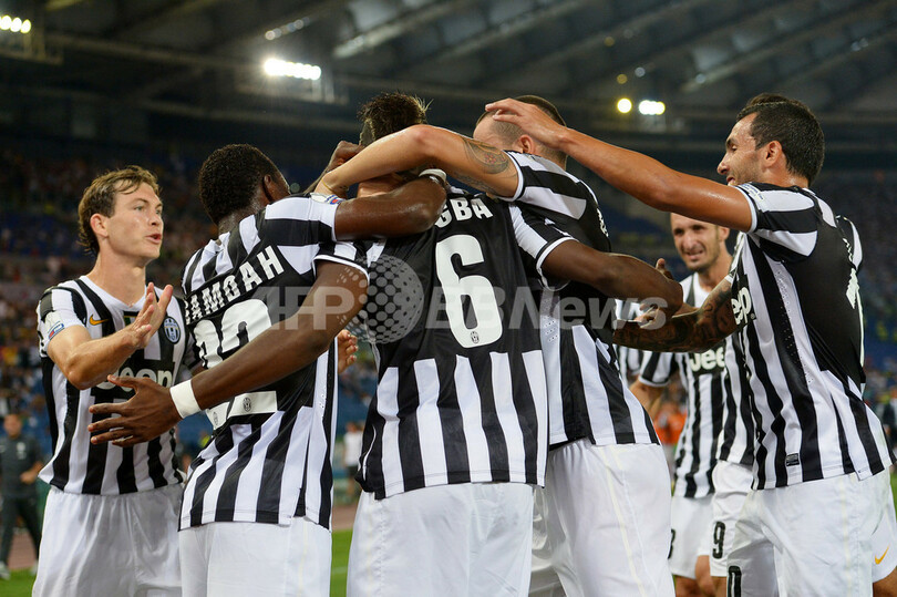 ユベントスがラツィオに快勝、テベスが1得点の活躍 イタリア・スーパー杯