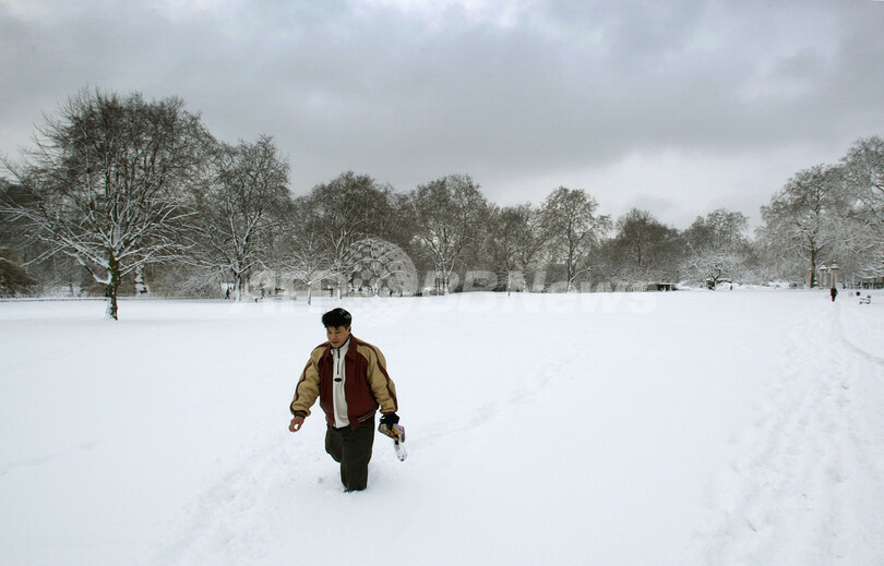 欧州西部で約20年ぶりの豪雪