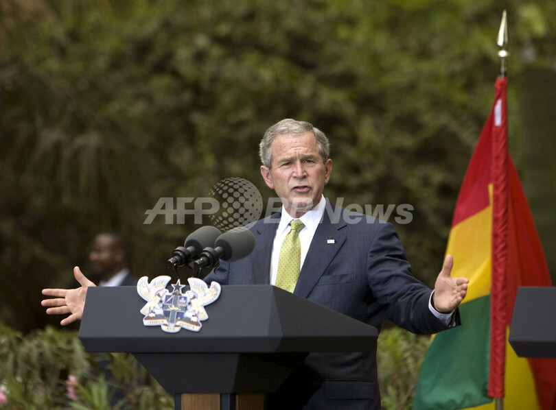 ブッシュ大統領、アフリカでの新基地建設を否定