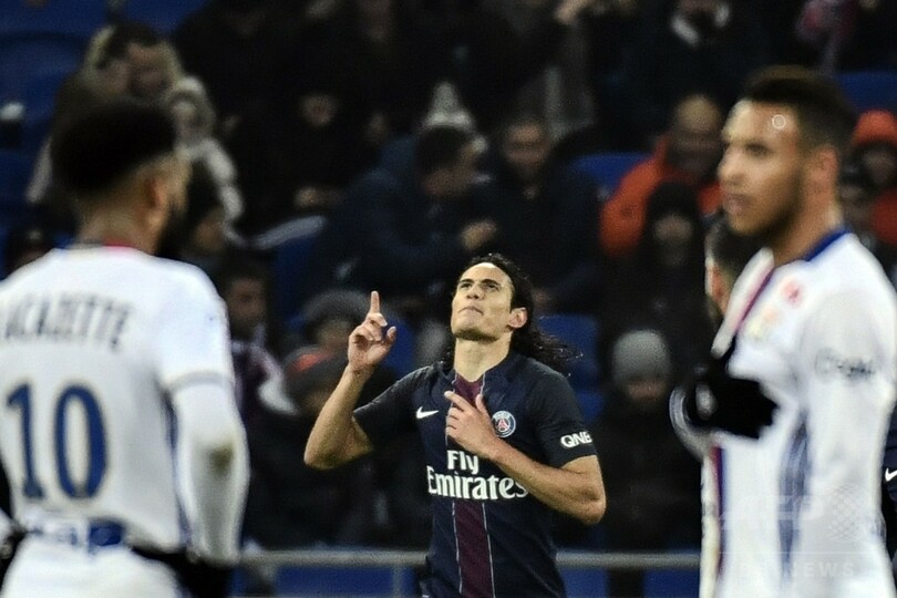 カヴァーニ2発でPSG勝利、首位ニースに勝ち点1差と迫る