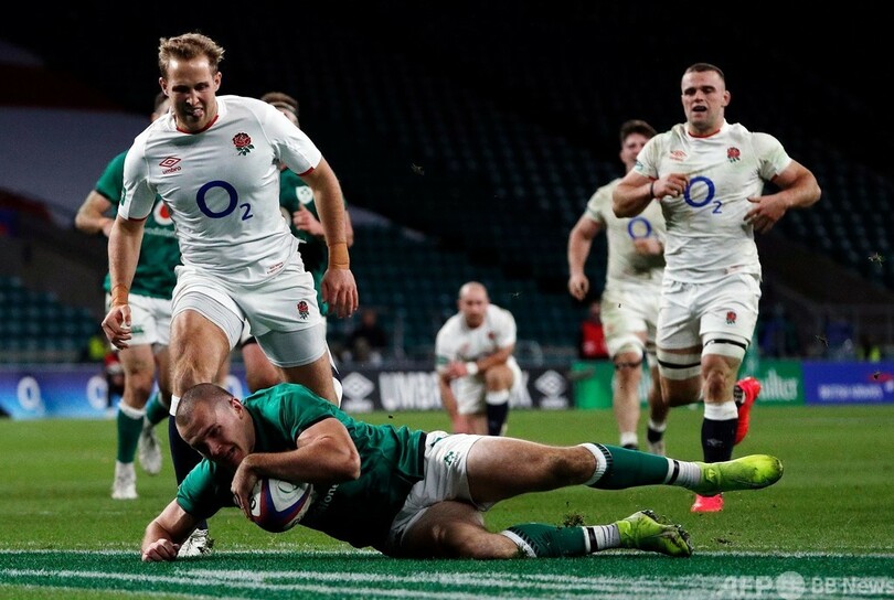 メイ2トライの英がアイルランド下す、オータム・ネーションズ杯