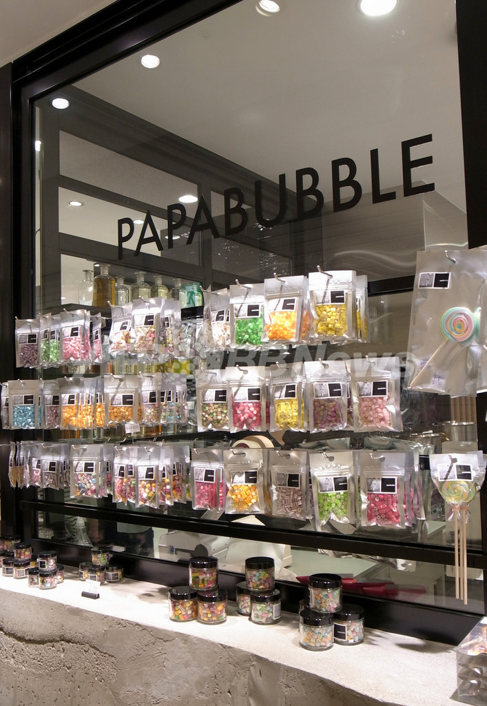 アートキャンディの「パパブブレ」、大丸東京店にオープン