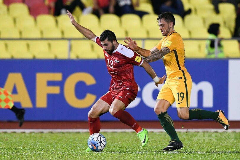 シリア、相手指揮官「困惑」のPKで追い付き豪とのPO初戦でドロー