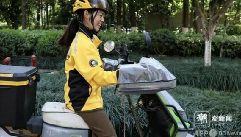 脳性麻痺の女性配達員、7年間で7万3000件の注文をデリバリー・中国