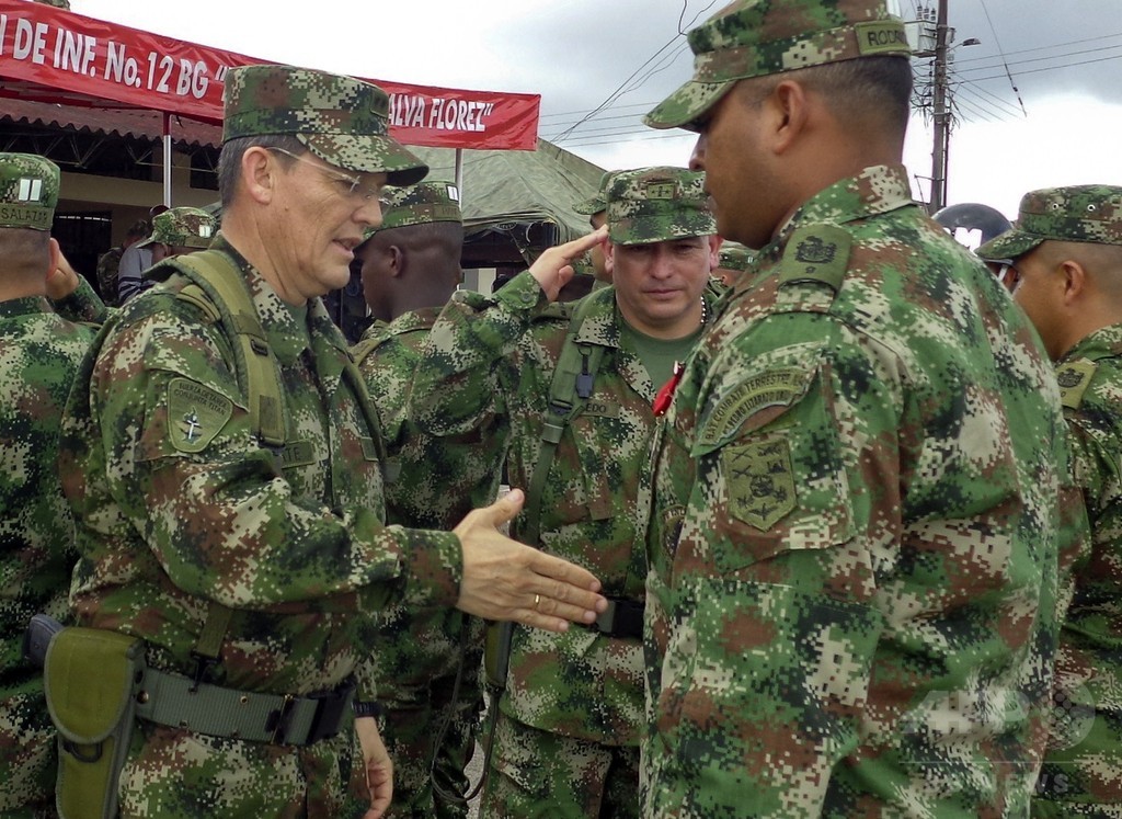 コロンビアの左翼ゲリラが軍准将らを拘束、政府との和平交渉中断 写真2枚 国際ニュース：afpbb News