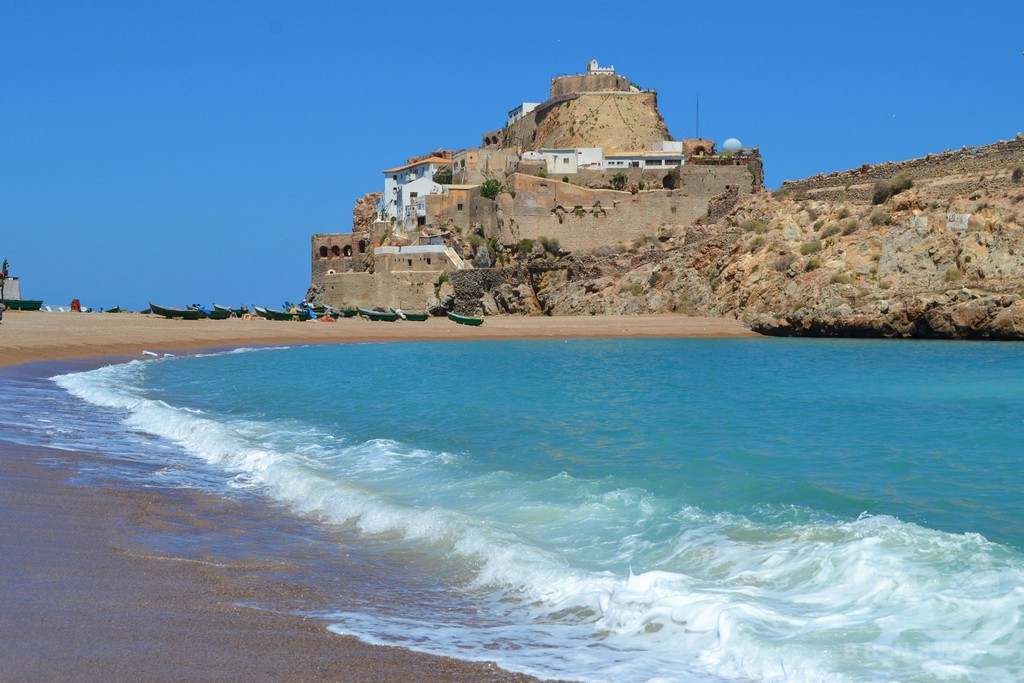 モロッコ北岸のスペイン飛び領土、世界最短級の国境 写真8枚 国際ニュース:AFPBB News