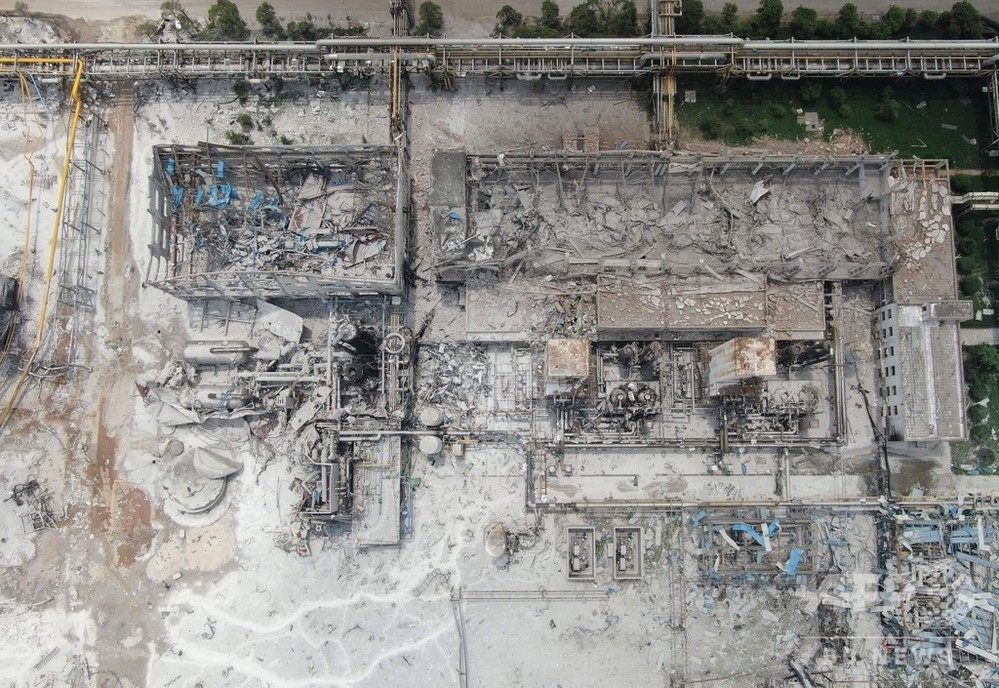 中国のガス工場で大爆発 2人死亡 3キロ圏の窓割れる 写真12枚 国際ニュース：AFPBB News