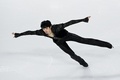 23-24フィギュアスケートグランプリ（GP）シリーズ第3戦、フランス杯、男子シングル・フリースケーティング（FS）。演技に臨む島田高志郎（2023年11月4日撮影）。(c)Sebastien SALOM-GOMIS / AFP