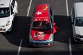 国民民主連盟（NLD）のアウン・サン・スー・チー党首のイラストが施されたNLD支持者の車両。ミャンマー・ヤンゴンで（2020年9月9日撮影）。(c)Sai Aung Main / AFP
