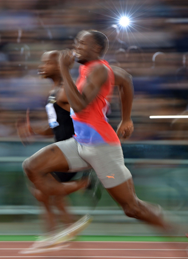 ボルトが今季世界最高記録を更新