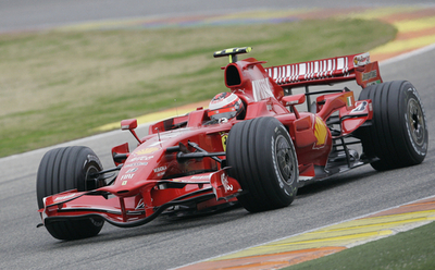 ライコネン バレンシアテスト最終日でトップタイムを記録