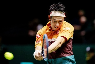 錦織、「トリッキー」な相手退け初戦突破 ドバイ選手権