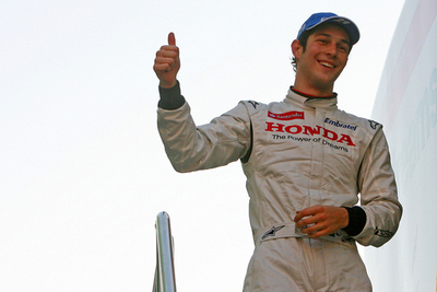 ブルーノ・セナがF1でテスト走行